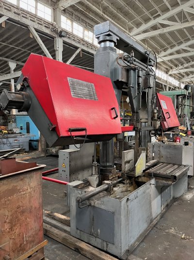 33 x 25 , BEHRINGER HBP-650A AUTOMATIC HORIZONTAL BAND SAW