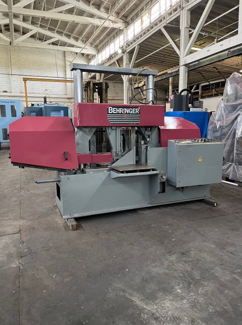 20 x 20 , BEHRINGER HBP530A TWIN COLUMN AUTOMATIC HORIZONTAL BAND SAW