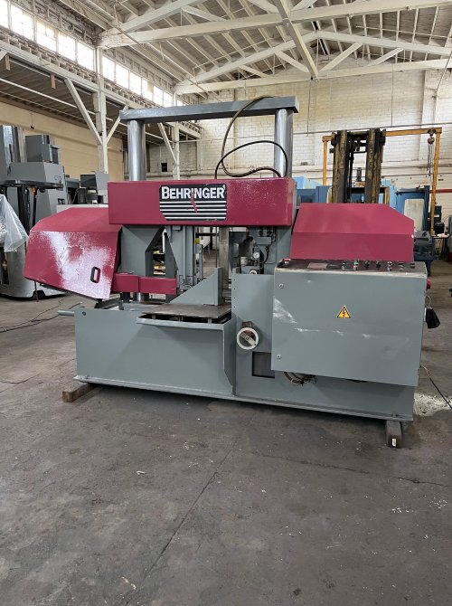 20 x 20 , BEHRINGER HBP530A TWIN COLUMN AUTOMATIC HORIZONTAL BAND SAW