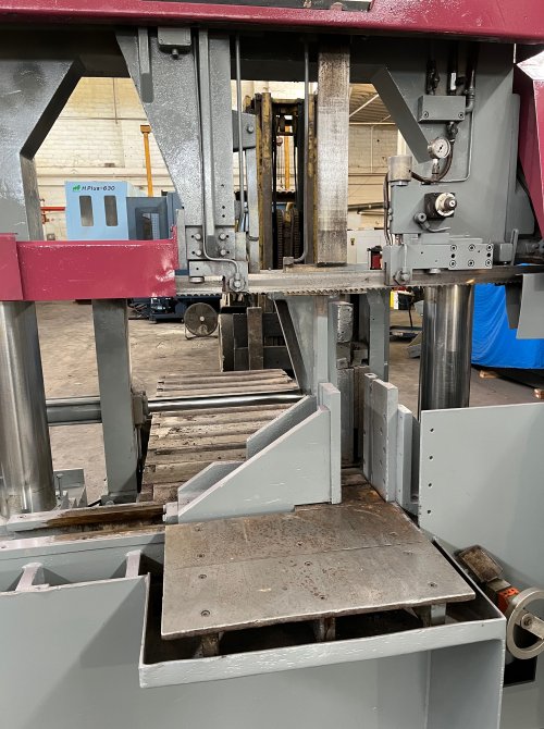20 x 20 , BEHRINGER HBP530A TWIN COLUMN AUTOMATIC HORIZONTAL BAND SAW