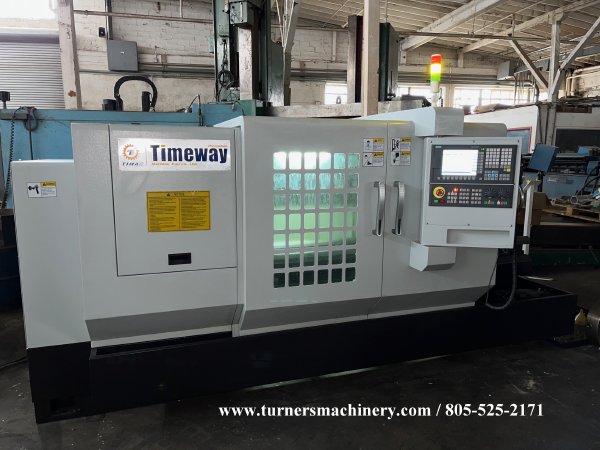 TIMEWAY QK-225/1500 SIEMENS SINUMERIK 20 4-JAWChk 8.85 SPINLE HOLE 2017