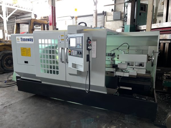 TIMEWAY QK-225/1500 SIEMENS SINUMERIK 20 4-JAWChk 8.85 SPINLE HOLE 2017