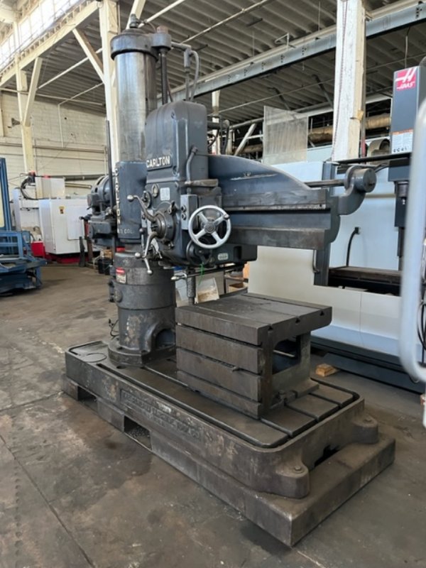 4' x 11 CARLTON 1A RADIAL ARM DRILL