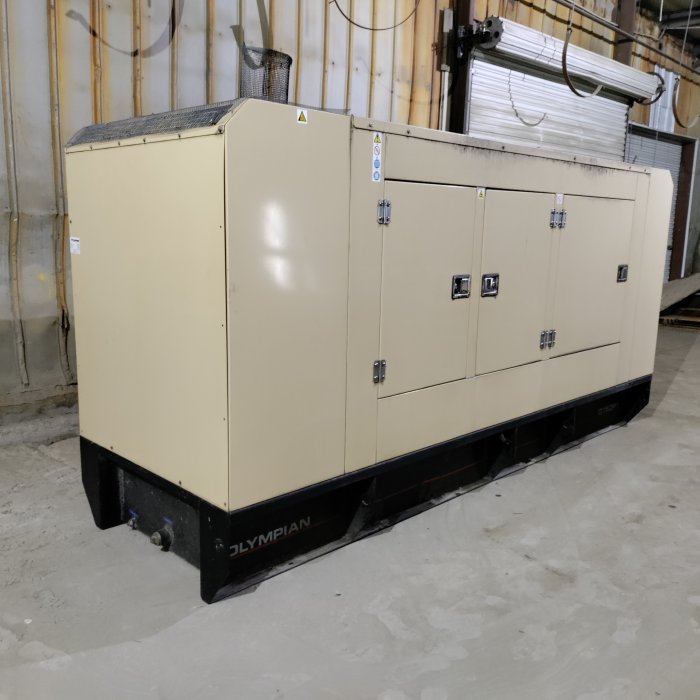 CATERPILLAR/OLYMPIAN D150P1 150KW STANDBY DIESEL GENERATOR 372 HRS