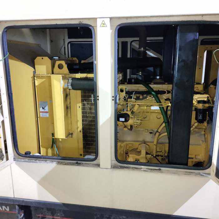 CATERPILLAR/OLYMPIAN D150P1 150KW STANDBY DIESEL GENERATOR 372 HRS