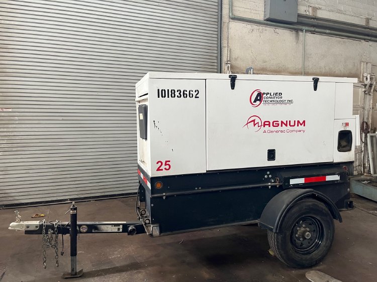 GENERAC MOBILE DIESEL GENERATOR MMG25IF4, 20-23 KW, 20-29 KVA,TIER 4 FINAL