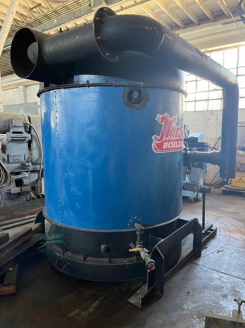 2022 HURST VIX-G-150-150 HIGH PRESSURE STEAM BOILER 150 PSI