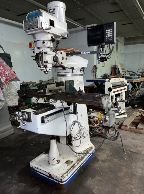 MEEHANITE #100-1949/TURN-PRO 49 X 9 VERTICAL MILL