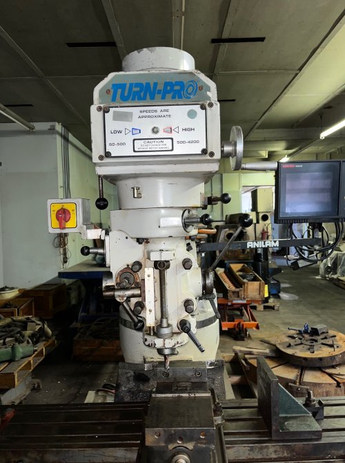 MEEHANITE #100-1949/TURN-PRO 49 X 9 VERTICAL MILL