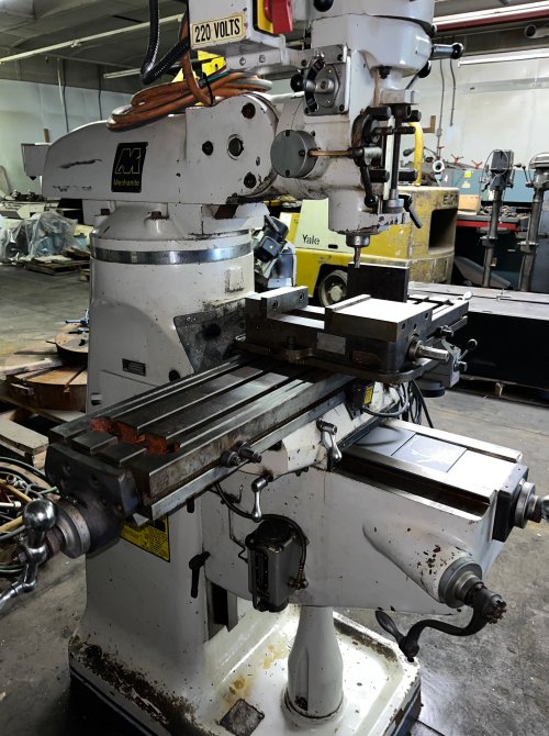 MEEHANITE #100-1949/TURN-PRO 49 X 9 VERTICAL MILL