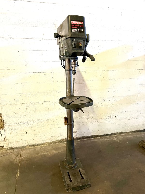 CRAFTMAN 13 VARIABLE DRILL PRESS
