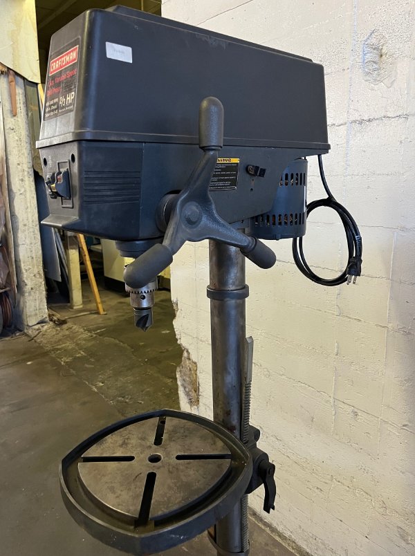 CRAFTMAN 13 VARIABLE DRILL PRESS