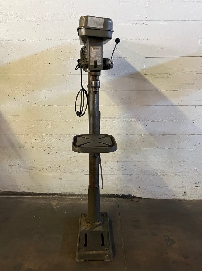 MASTER MACHINERY MC-14FDP 5/8 CHUCK 12-SPEED INDUSTRIAL DRILL PRESS