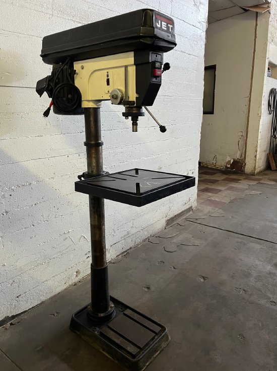 JET JDP-20MF 20 FLOOR DRILL PRESS 1PH 115/230V